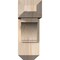 Ekena Millwork Imperial Craftsman Smooth Bracket w/ Offset Brace, Douglas Fir, 7 1/2"W x 20"D x 20"H BKT0806X20X20IMP04SDF - alternate 2